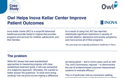 Owl Helps Inova Kellar Center Improve Patient Outcomes